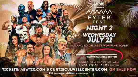 AEW Dynamite: Fyter Fest 2021 Night 2 превью