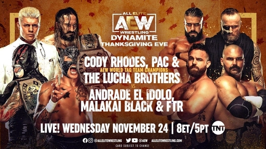 AEW Dynamite: Thanksgiving 2021 превью