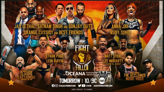 AEW Rampage: Fight for the Fallen 2022 превью