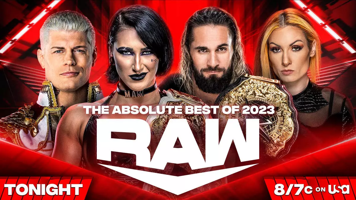 WWE Monday Night Raw Absolute Best of 2023