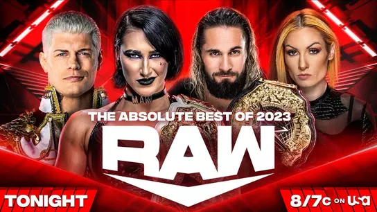 WWE Monday Night Raw Absolute Best of 2023 превью