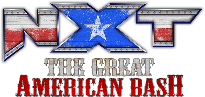 Логотип WWE NXT Great American Bash 2024